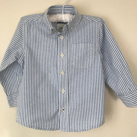 Oshkosh B'gosh 3T Button Down Shirt Toddler Boy - Picture 1 of 3